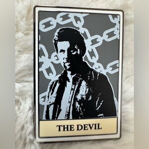 Supernatural Tarot Card Blind Box Enamel Pin - Lucifer The Devil